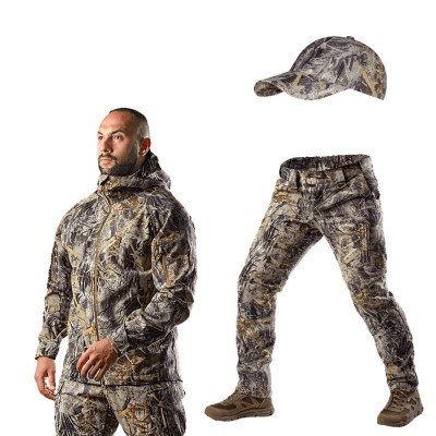 Костюм мисливський демісезонний куртка, штани та бейсболка Camotec™ Instinct 2.0 Twill