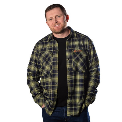 Сорочка з довгим рукавом Camotec™ Burevii Logo Orange