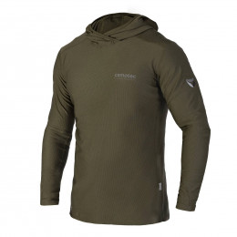 Термофутболка з довгим рукавом Camotec™ Longsleeve Chiton Hood 2.0 CoolPass Grid