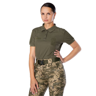 Футболка поло жіноча тактична Camotec™ Pani Army ID LT
