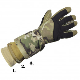 Терморукавиці зимові польові P1G® PCWG Punisher Combat Winter Gloves-Modular